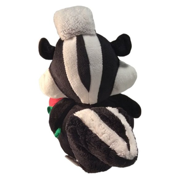 Banned Looney Tunes Pepe Le Pew Plush for Hallmark Valentine /w Flower in Hand - Picture 7 of 7